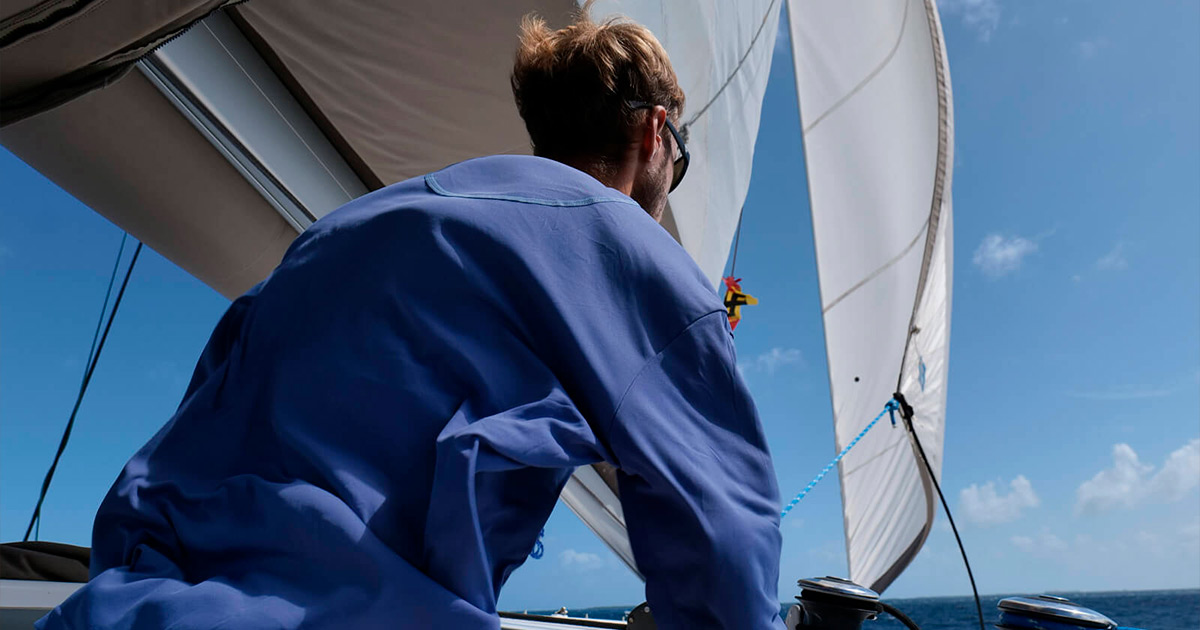 Sailing in Guna Yala, Panama, illustrating year-round weather conditions and hurricane-free Caribbean sailing