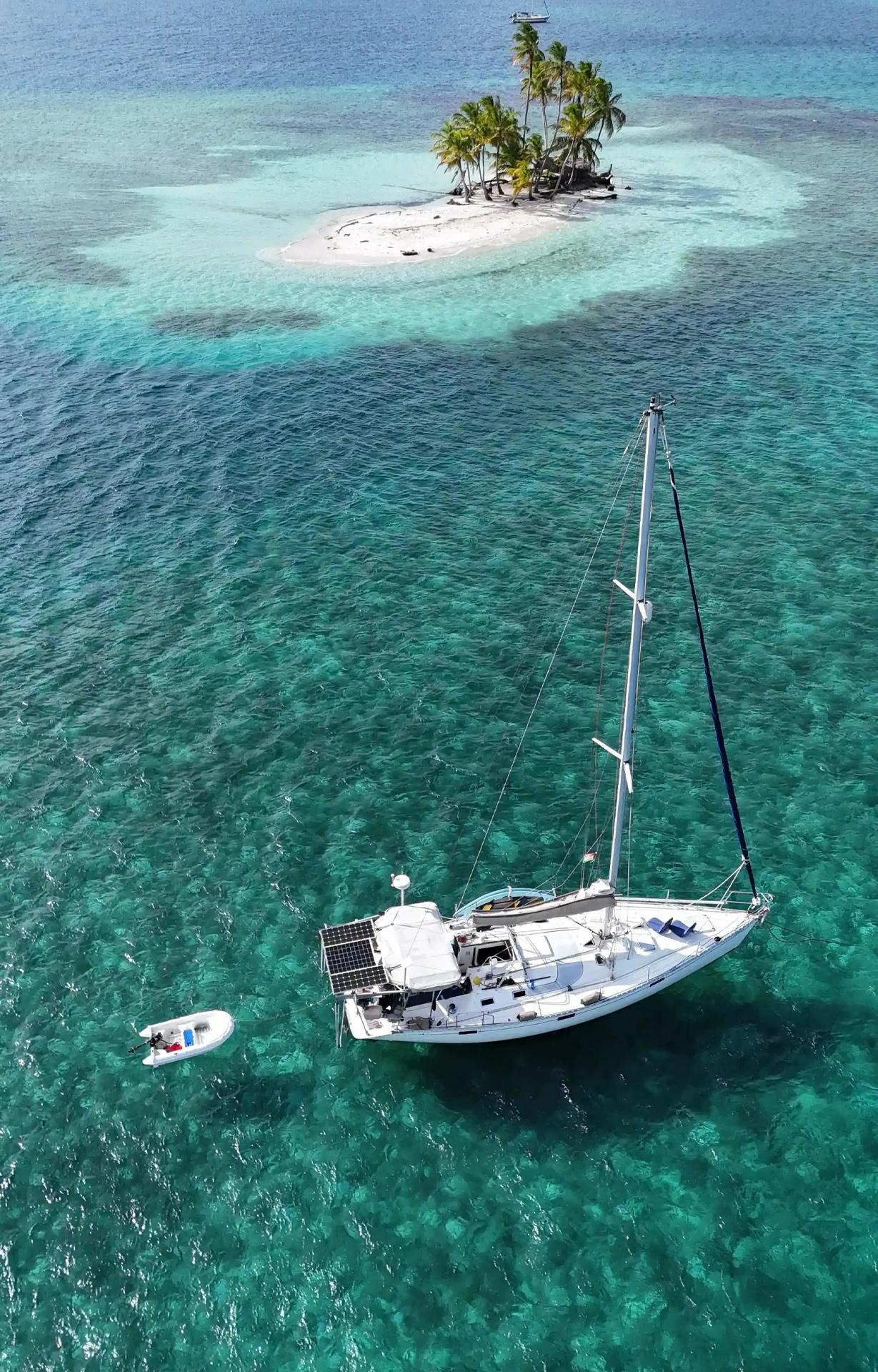 Sailing in the San Blas Islands