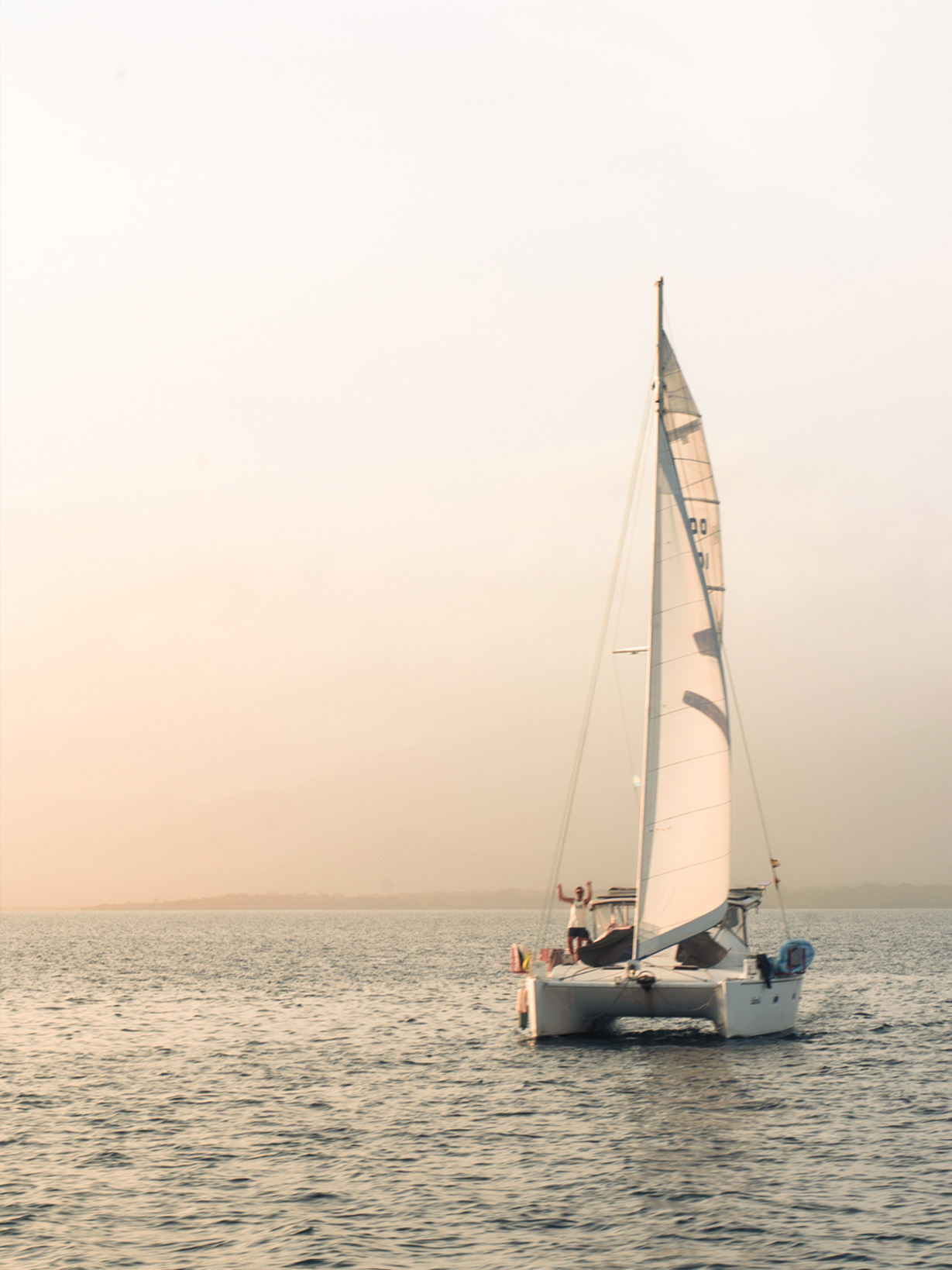 Sailing in the San Blas Islands