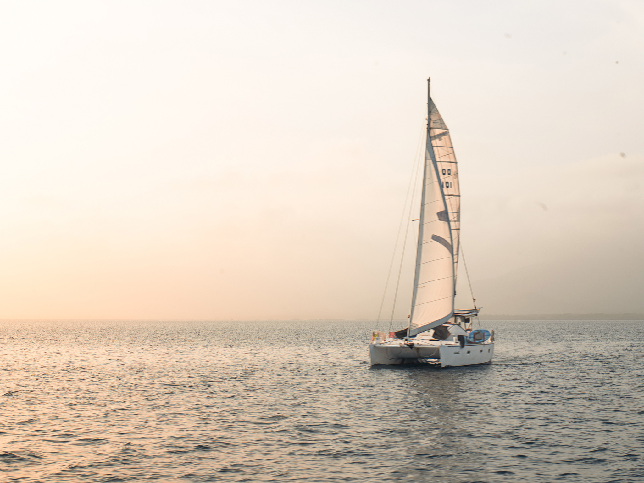 Lagoon 37 catamaran available for private charter in San Blas, Panama