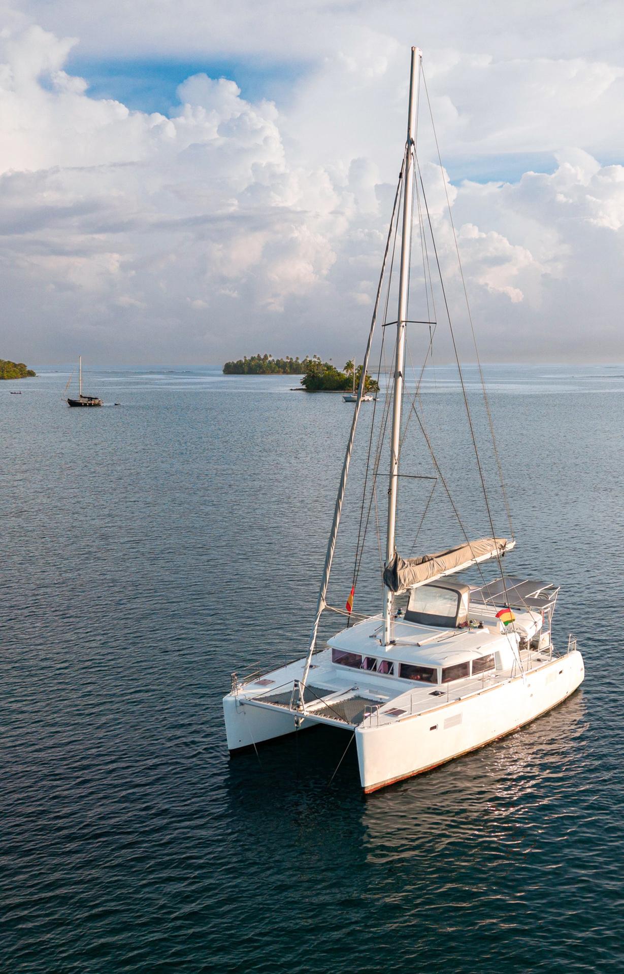 Sailing in the San Blas Islands