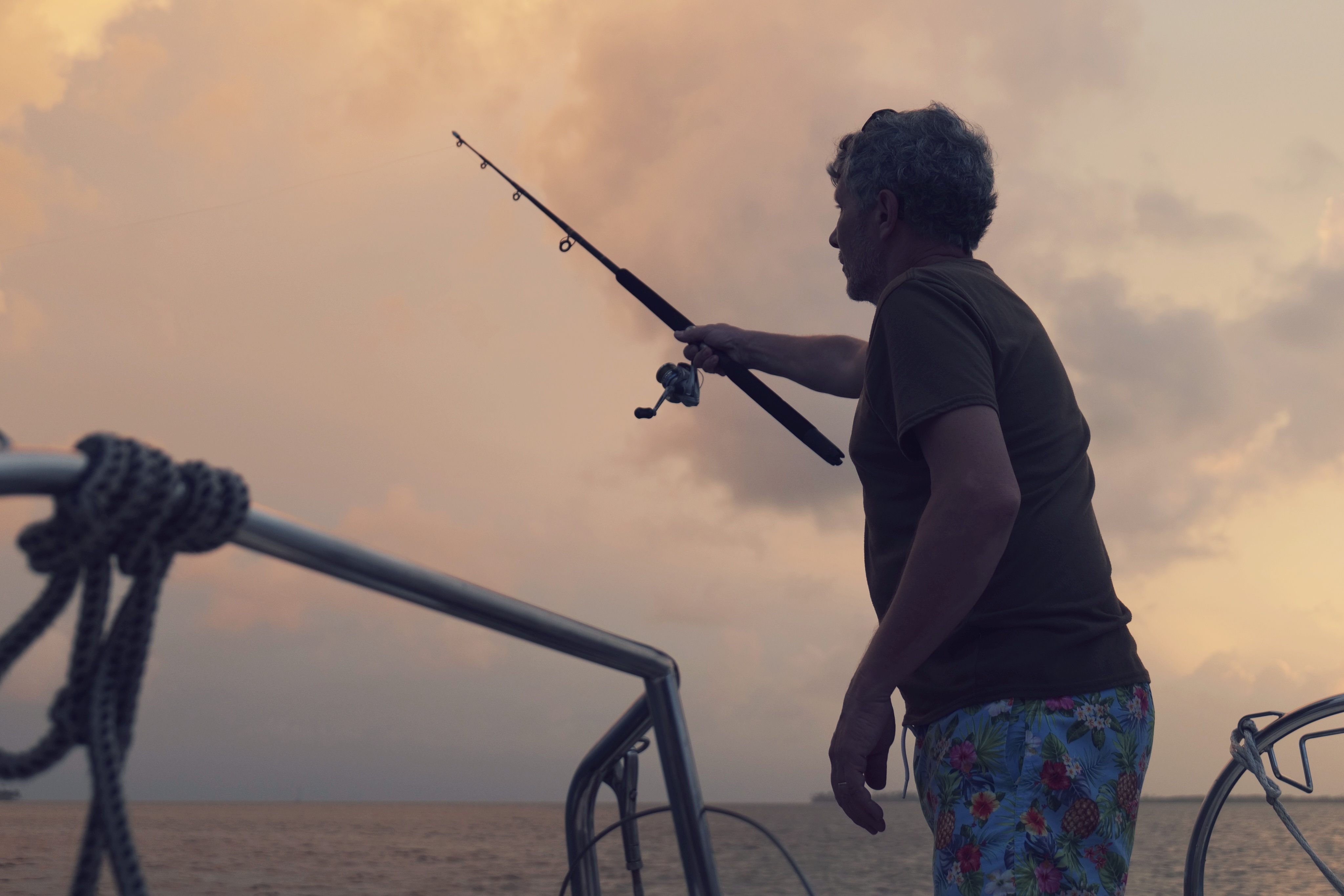 Nadar en el mar del Caribe
